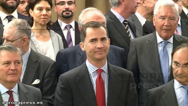 El príncipe preside reunión de Instituto Elcano