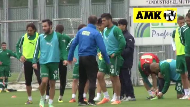 Bursaspor, Trabzonspor hazırlıklarını sürdürdü