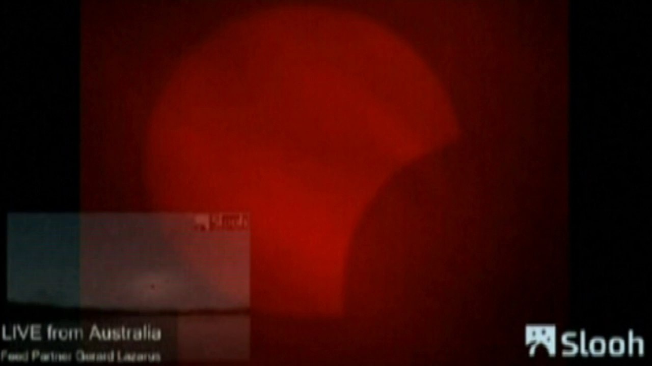 Australia solar eclipse streamed live online