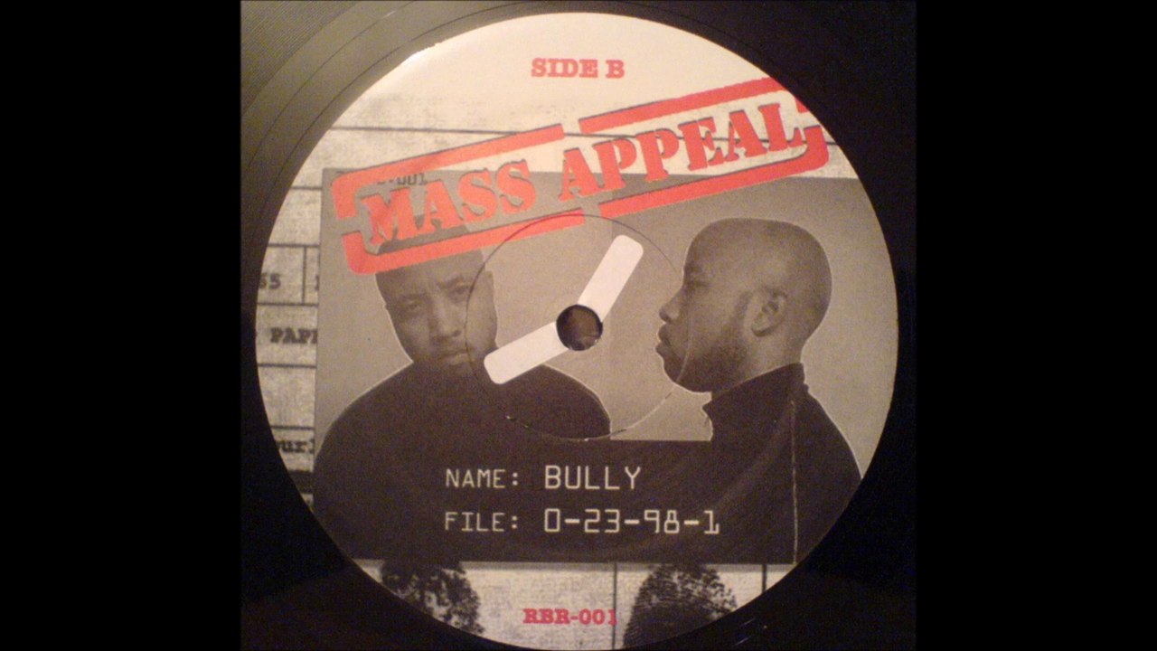 Bully - Nuff Gats (12" Mass Appeal/Rude Boy Records)