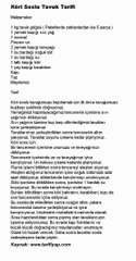 Köri Soslu Tavuk Tarifi
