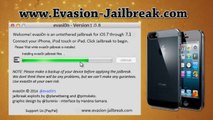 Untethered Evasion outil 1.0.8 pour iOS 7.1 jailbreak version finale