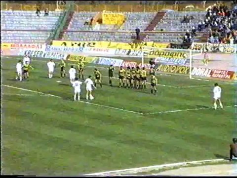 26η ΑΕΛ-ΑΡΗΣ 1-0 1991-92 Στιγμιότυπα