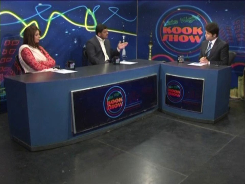 SYED KHURRAM on Late night kook show @ Kay2 tv Part1