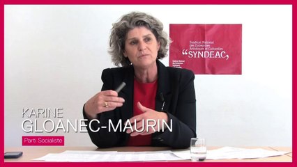 Karine Gloannec-Maurin du Parti Socialiste - Quelle place pour la culture dans votre programme électoral européen ?