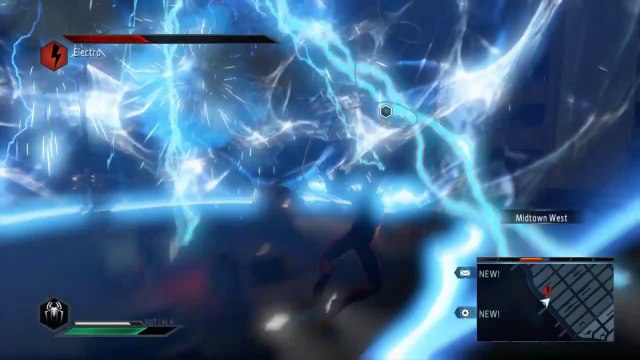 The Amazing Spider-Man 2 - Electro Boss Fight Battle Gameplay
