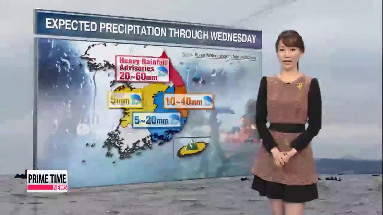 Heavy rainfall advisories issued for east coast