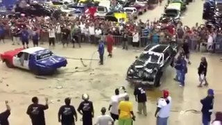 Mexican Low rider cars fighting each other and crashing