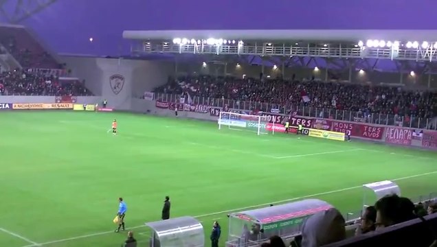 3η ΑΕΛ-Βύζας 0-0 2011-12 1ο ημίχρονο Olavissini