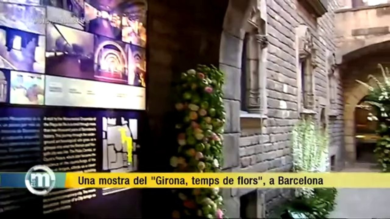 TV3 - Els Matins - Una mostra de "Girona, temps de flors", a Barcelona