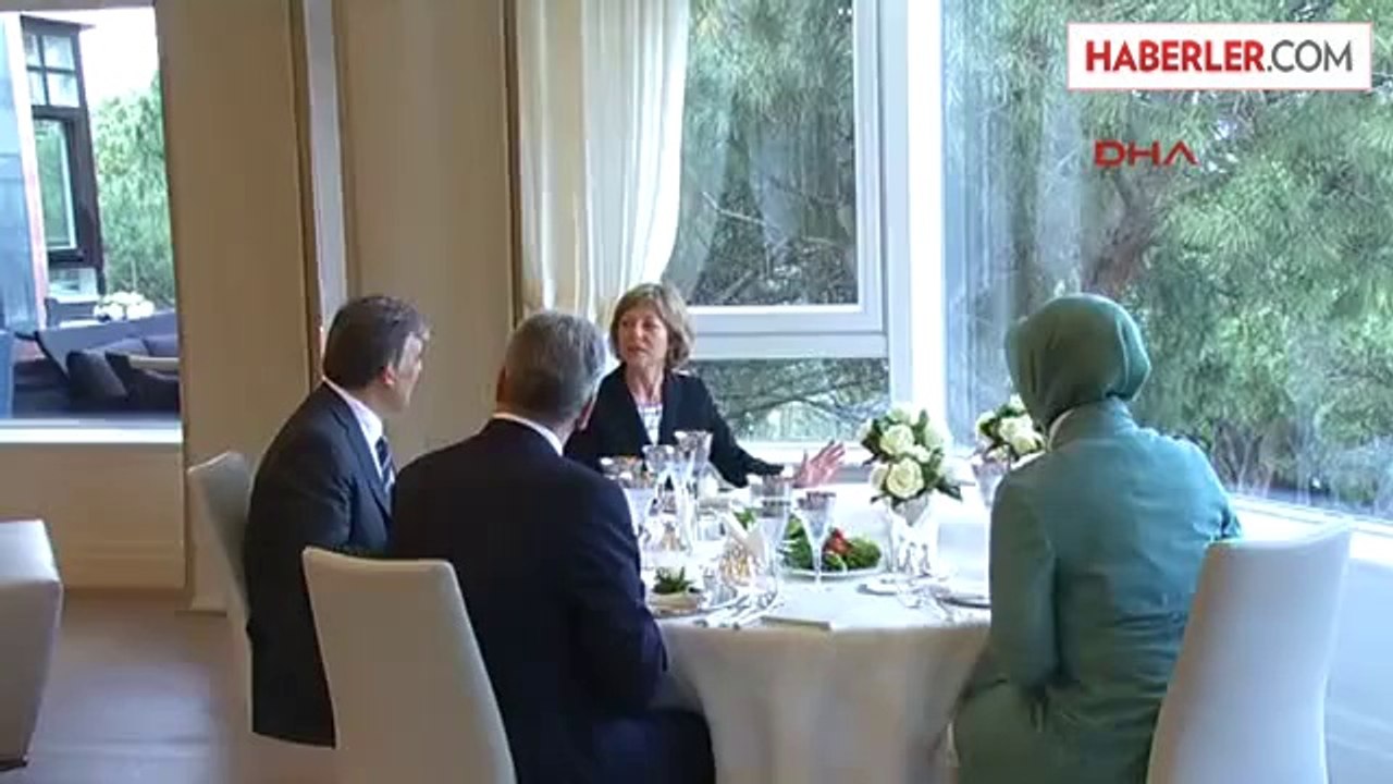 Cumhurbaşkanı Gül ile Alman Cumhurbaşkanı Gauck Tarabya'da