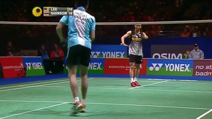 [Highlights] 2013 All England MS SF Lee Chong Wei vs Tanongsak S