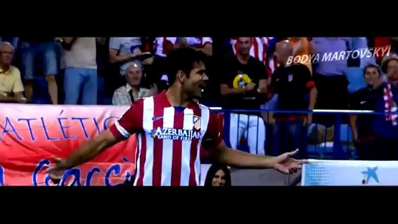 Diego Costa - TOP 10 Goals - Atletico Madrid