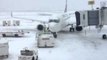 Strong Winds Move Taxied Boeing 737 in Halifax