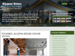 Alçıpan Ustası Pendik-05073640450-Alçıpancı,Bölme Duvar,Asmatavan,Uygulama Fiyatları