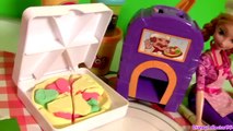 Pizzeria Moon Dough Pan Pizza Playset with Magical Oven Play