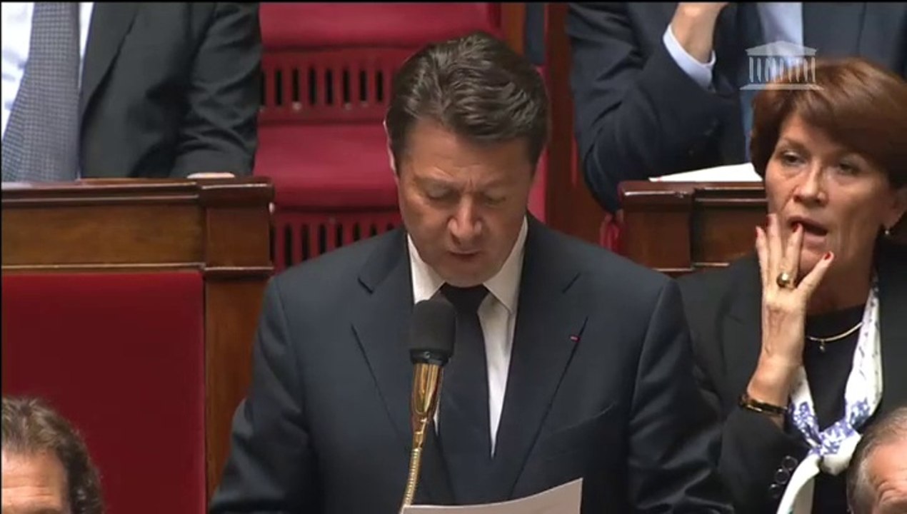 Christian Estrosi - Dotation de l'Etat aux collectivités