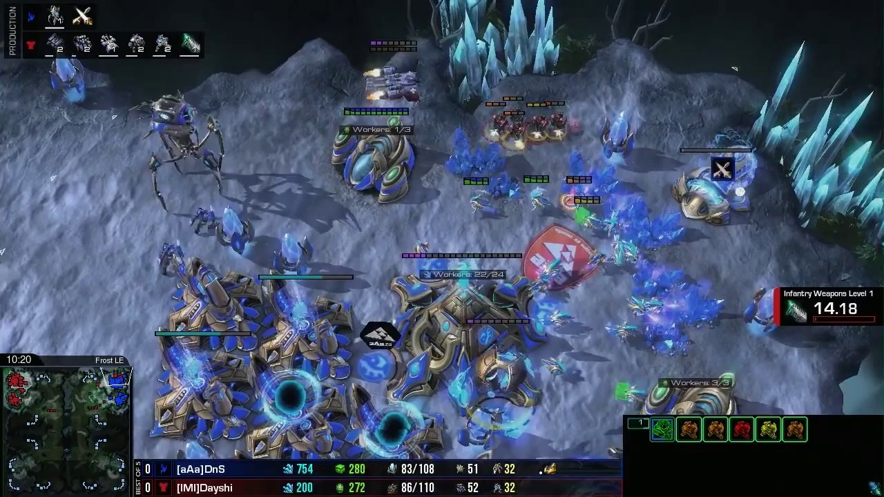 [S07EFinal] UnderDogs du 21/04/2014 - Dayshi vs DnS - Map 1