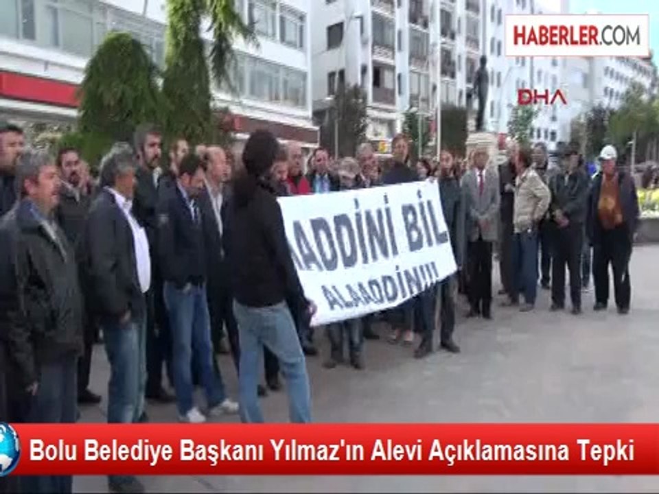 Bolu Belediye Başkanı Yılmaz'ın Alevi Açıklamasına Tepki