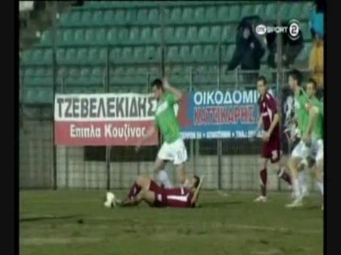 13η Πανθρακικός-ΑΕΛ 1-0 2011-12 (Τηλεάστυ)