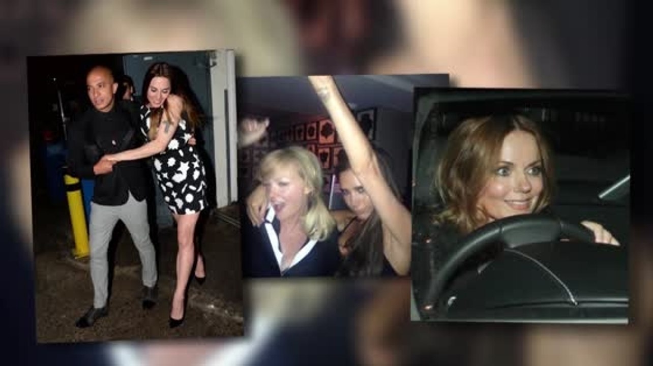 Die "spice girls" treffen sich zu victorias 40. geburtstag
