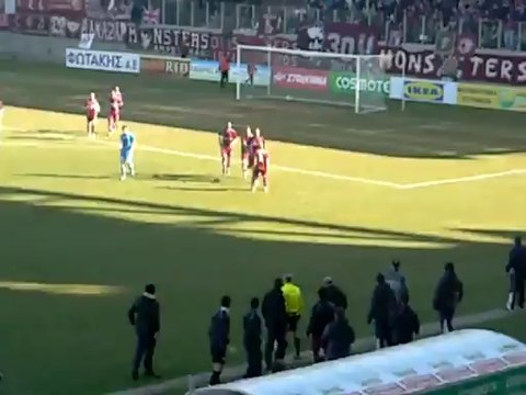 15η ΑΕΛ-Θρασύβουλος 2-1 2011-12 Γκολ Καούνου