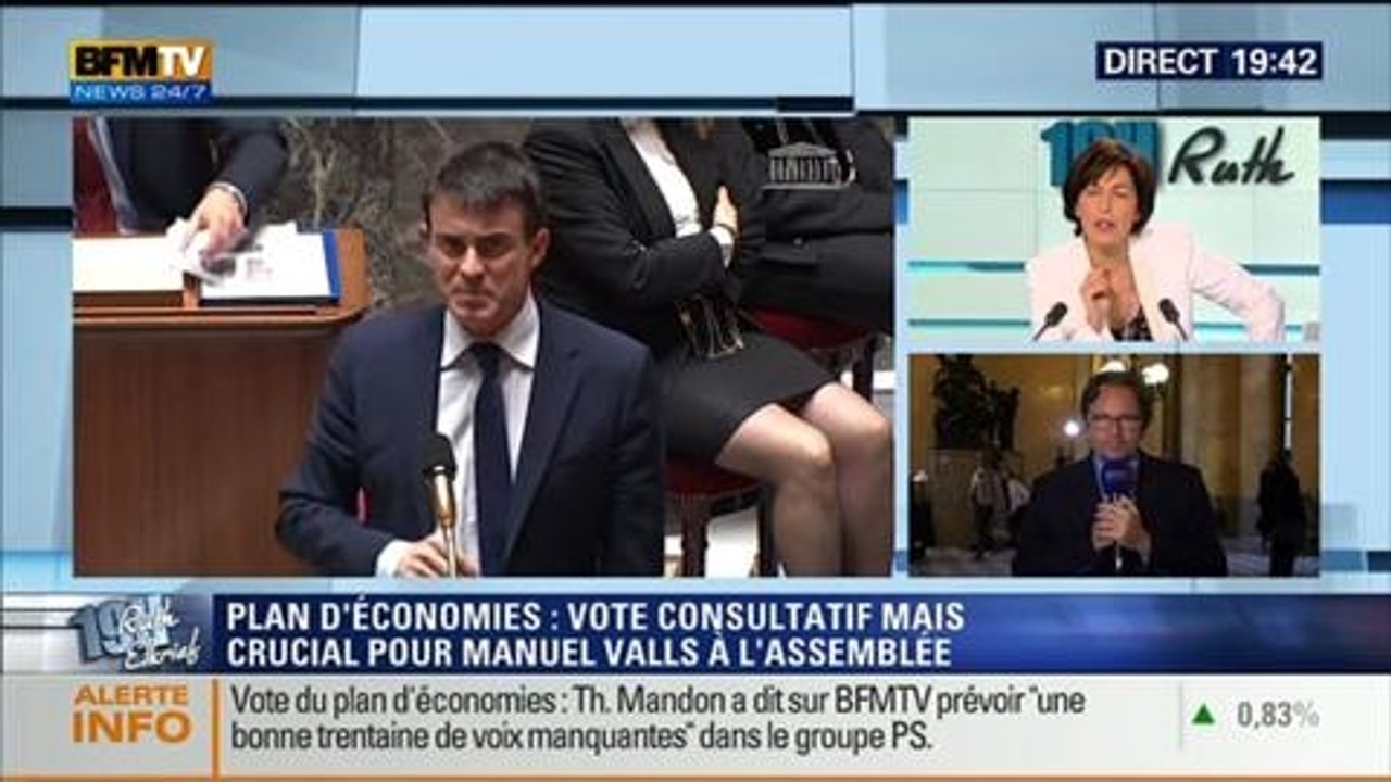 19H Ruth Elkrief: Frédéric Lefebvre explique son choix de voter pour le programme de stabilité du gouvernement - 29/04