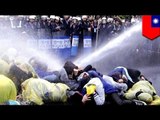 Taiwanese police clash with anti-nuclear protesters, disperse thousands with water cannons