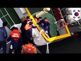 Korean ferry diaster: Shocking video shows ferry captain abandoning sinking ship in his underwear