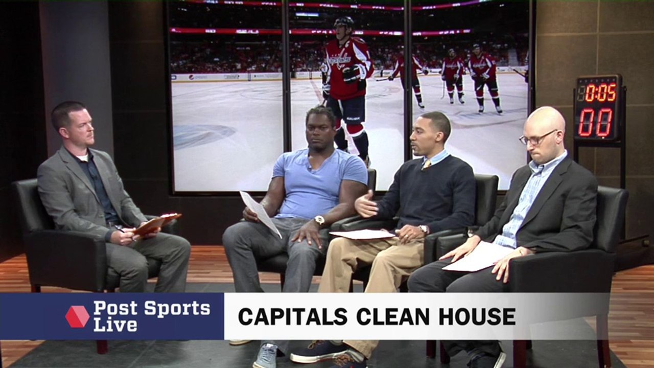 Wizards' hoping to advance, Capitals clean house, what Harper's injury means