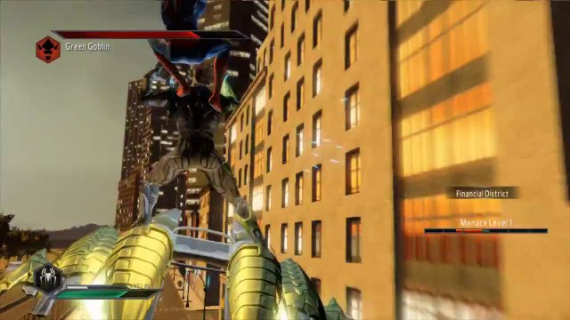 The Amazing Spider-Man 2 - Green Goblin Boss Fight Battle Gameplay
