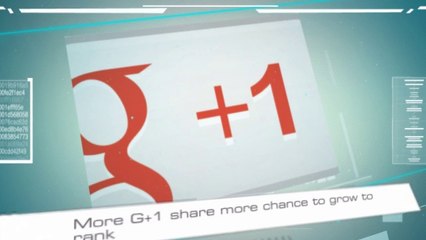 Get more share for google plus one & get more chance to be up of the rank