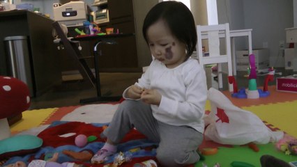 Girl Trying To Upwarp The Fake Chocolate