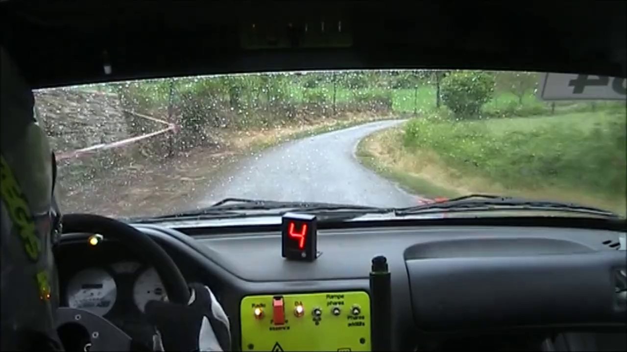 RALLYE DU QUERCY 2014 PROLOGUE  REMI  JULIEN 6 éme temps scrach