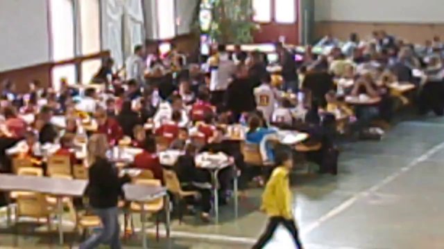Les repas à la salle