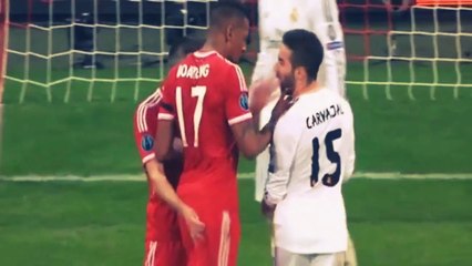 Franck Ribery slap Daniel Carvajal over the face ~ FC Bayern München vs Real Madrid HD