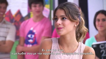 Violetta 2 - Los chicos cantan ¨Cuando Me Voy¨_Greek_Subs