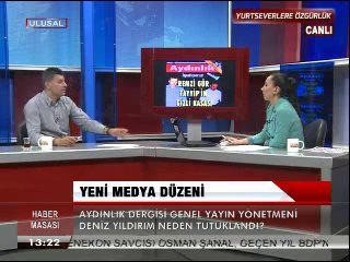 DENİZ YILDIRIM: TOPLUM ÖZGÜR DEĞİLSE,  GAZETECİ DE ÖZGÜR DEĞİLDİR
