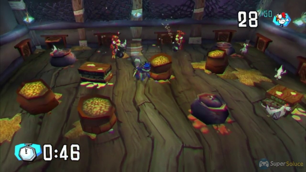 Soluce Sly Raccoon : Chapitre 3 : Le cordon bleu