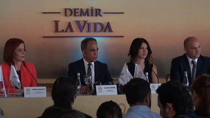 Demir La vida basın toplantısı emlakdream.com yayını