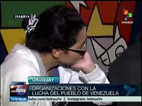 Movimientos sociales de Uruguay se solidarizan con gobierno Venezuela