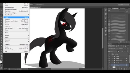 Speed Art - Darkky Fan-Fict(Oc)