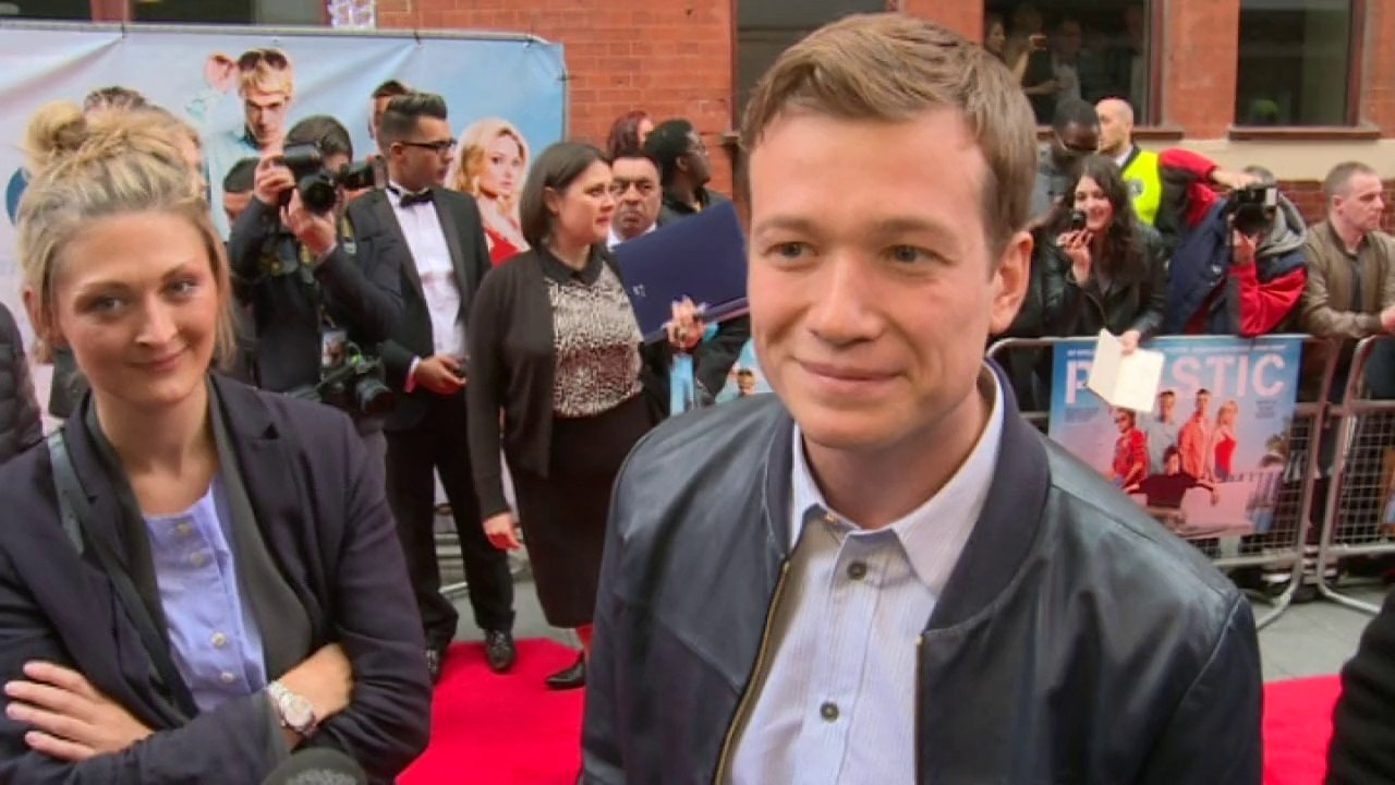 Plastic world premiere: Will Poulter gets confused