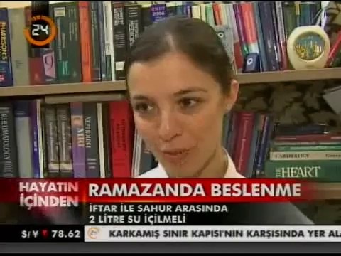 Ramazan'da Beslenme - Beslenme ve Diyet Uzmanı Dyt. Hülya Günsoy anlatıyor