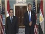 نبيل فهمي يلتقي كيري في واشنطن