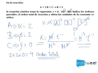 Download Video: Ejercicio resuelto de Orden de reacción Determinar ordenes parciales