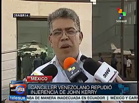 Canciller Jaua lamentó nuevas declaraciones injerencistas de Kerry