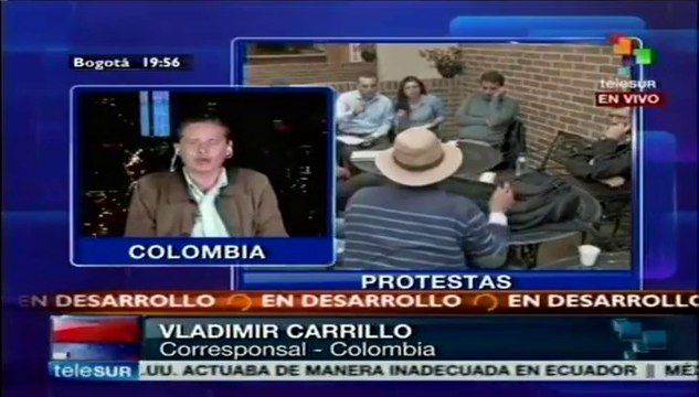 Colombia: campesinos aseguran que el paro no tiene intereses políticos