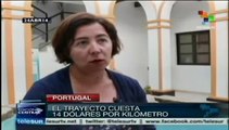 Peaje en autovías, modelo polémico aplicado por la troika en Portugal