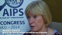 77th AIPS Congress in Baku: interview with Mary Davis, Special Olympics President and MD Europe and Eurasia